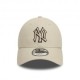 New Era Cappellino 9Forty Camou Infill Beige