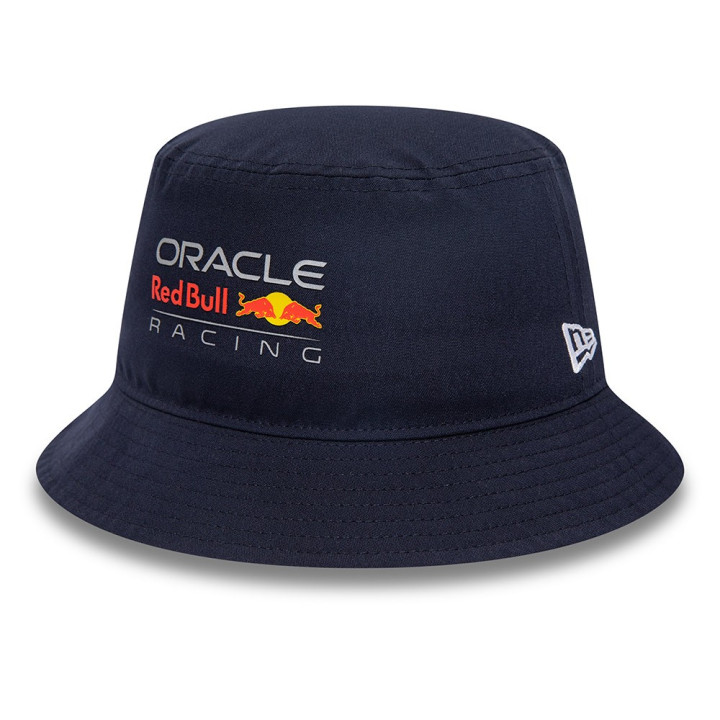 New Era Cappellino Bucket Rosso Bull Racing Blu