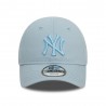 New Era Cappellino 9FORTY New York Yankees League Essential Toddler Azzurro