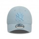 New Era Cappellino 9FORTY New York Yankees League Essential Toddler Azzurro