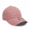 New Era Cappellino 9FORTY New York Yankees League Essential Rosa Bambina