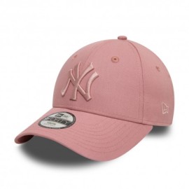 New Era Cappellino 9FORTY New York Yankees League Essential Rosa Bambina