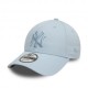 New Era Cappellino 9Forty New York Yankees League Essential Azzurro