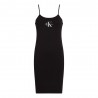 Calvin Klein Abito Con Corpetto Slim Nero Donna
