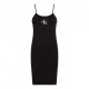 Calvin Klein Abito Con Corpetto Slim Nero Donna