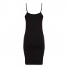 Calvin Klein Abito Con Corpetto Slim Nero Donna