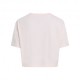 Calvin Klein Cropped T-Shirt Rosa Donna