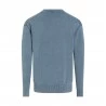 Calvin Klein Felpa Giro Big Logo Blu Uomo
