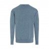Calvin Klein Felpa Giro Big Logo Blu Uomo