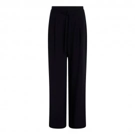 Calvin Klein Pantaloni Relax Nero Donna