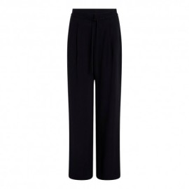 Calvin Klein Pantaloni Relax Nero Donna