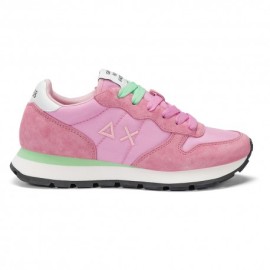 SUN68 Sneakers Donna Ally Bright Nylon - Modello Z44203, Colore Nero, Comode E Sportive Con Lacci - 2