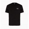 Ea7 T-Shirt Logo Back train Nero Uomo