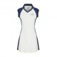 Ea7 Vestito Tennis Pro Star Bianco Medieval Blue Donna