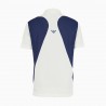 Ea7 Polo Tennis Pro Colorblock Star Bianco Medieval Blue Uomo