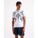 Ea7 Maglia Tennis Pro Graphic Nero Bianco Uomo