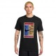 Nike Maglia Tennis Court Big Logo Nero Uomo