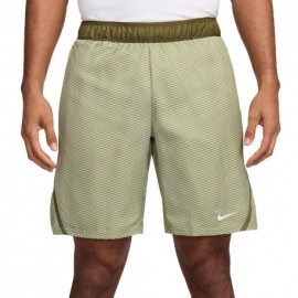 Nike Court Victory Pantaloncini Tennis Print Olive Aura Uomo