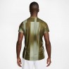 Nike Maglia Tennis Court Victory Print Olive Flak Uomo