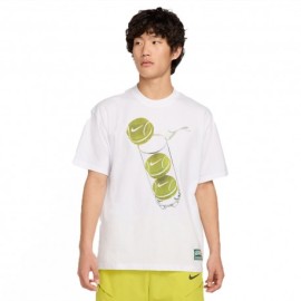 Nike Court Maglia Tennis French Open Fan Bianco Uomo