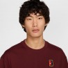 Nike Court Maglia Tennis Max 90 Logo Dark Team Red Uomo