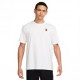 Nike Court Maglia Tennis Max 90 Small Logo Bianco Uomo