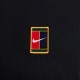 Nike Court Maglia Tennis Max 90 Small Logo Nero Uomo