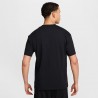 Nike Court Maglia Tennis Max 90 Small Logo Nero Uomo