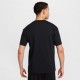 Nike Court Maglia Tennis Max 90 Small Logo Nero Uomo