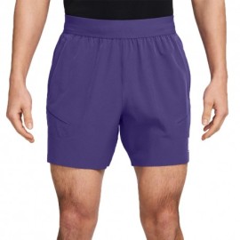 Nike Court Advantage Pantaloncini Tennis Wild Grape Bianco Uomo