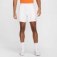 Nike Court Advantage Pantaloncini Tennis 6" Bianco Uomo