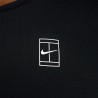 Nike Court Advantage Maglia Tennis Nero Bianco Uomo