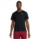 Nike Court Advantage Maglia Tennis Nero Bianco Uomo