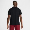 Nike Court Advantage Maglia Tennis Nero Bianco Uomo