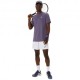 Asics Maglia Tennis Court Grigioish Purple Uomo
