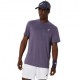 Asics Maglia Tennis Court Grigioish Purple Uomo