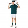 Asics Maglia Tennis Court Saxon Verde Uomo