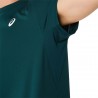 Asics Maglia Tennis Court Saxon Verde Uomo