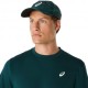 Asics Maglia Tennis Court Saxon Verde Uomo