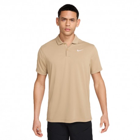 Nike Court Dri-Fit Polo Tennis Sand Drift Uomo