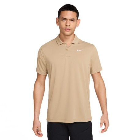 Nike Court Dri-Fit Polo Tennis Sand Drift Uomo