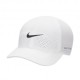 Nike Dri-Fit Adv Club Cappellino Tennis Court Advantage Bianco Uomo