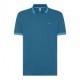 Sun 68 Polo Bicolor Stripe Avio Uomo