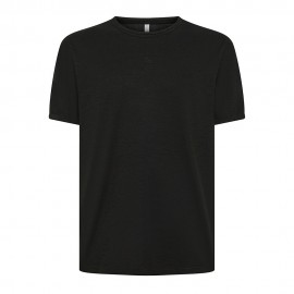 Sun 68 T-Shirt Fiammata Nero Uomo
