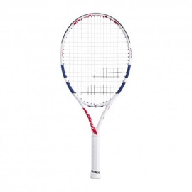Babolat Racchetta Tennis Drive 24 Bianco Blue Bambino