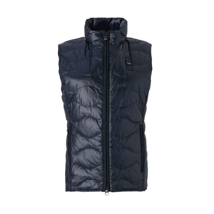Blauer Gilet Sportivo Ondina Nero Donna