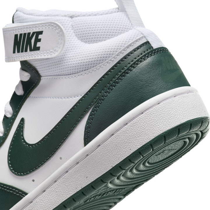 Nike Court Borough Mid 2 GS Bianco Verde Bambino