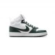 Nike Court Borough Mid 2 GS Bianco Verde - Sneakers Bambino