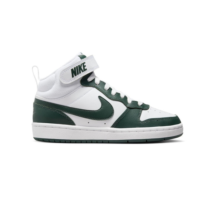 Nike Court Borough Mid 2 GS Bianco Verde Bambino