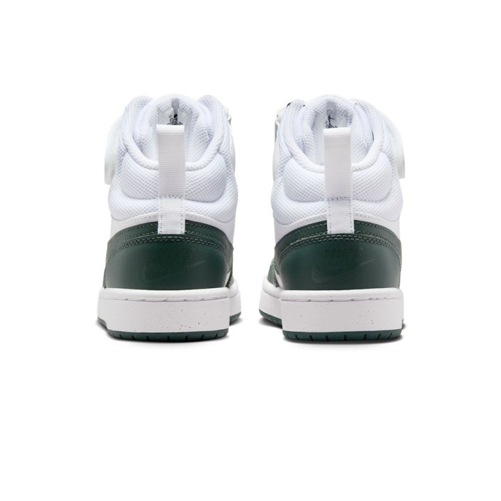 Nike Court Borough Mid 2 GS Bianco Verde Bambino